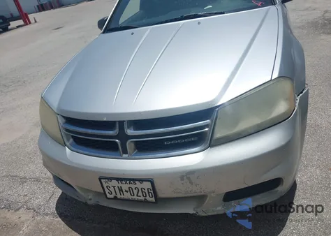 2012 Dodge Avenger Se from USA, damaged, VIN 1C3CDZAB0CN174698